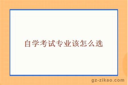自學(xué)考試