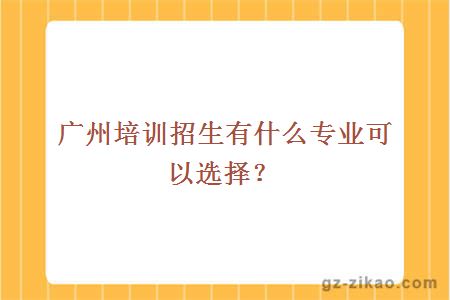 廣州自考專(zhuān)業(yè)