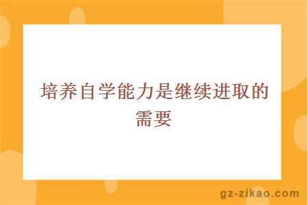自學(xué)考試