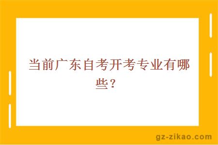 廣東自考專(zhuān)業(yè)