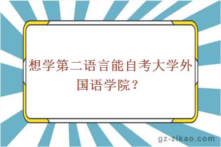第二語(yǔ)言
