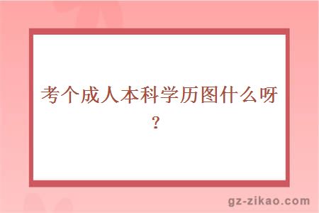 本科學(xué)歷