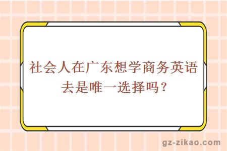 商務(wù)英語(yǔ)