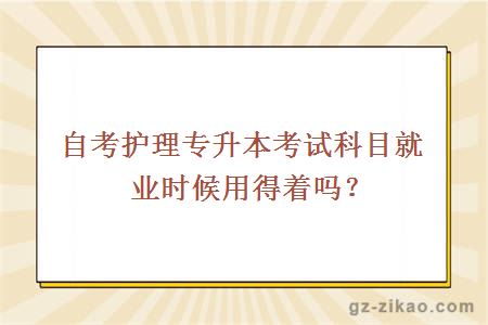 護理專(zhuān)升本