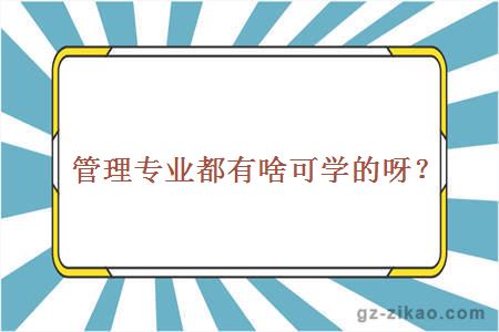管理專(zhuān)業(yè)