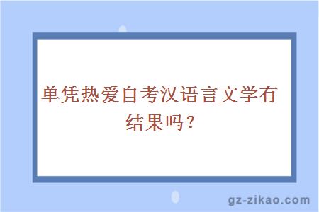 漢語(yǔ)言文學(xué)