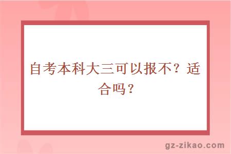 自考本科