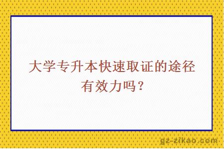 大學(xué)專(zhuān)升本