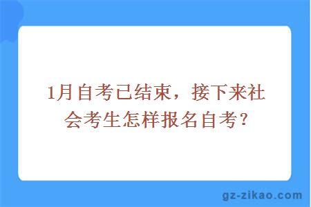 自考報名