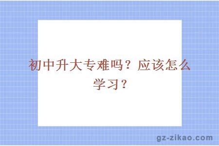 自考大專(zhuān)