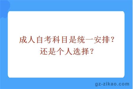 自學(xué)考試